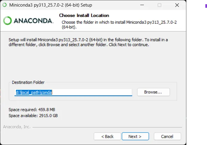 Install Location